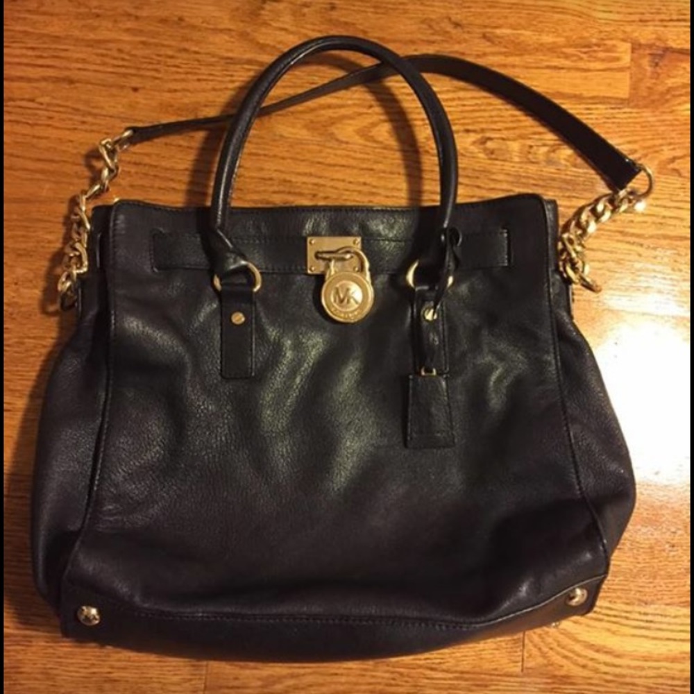 Black Michael Kors Hamilton